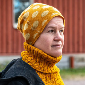 Heid Lunabba på Kuggom daghems gård