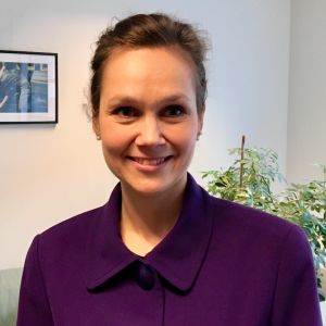Finländaren Annika Hedberg är analytiker vid tankesmedjan EPC i Bryssel. Analytikern Annika Hedberg fotograferad på sitt kontor i Bryssel.