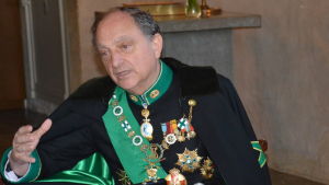 Don Carlos de Gereda de Borbón leder S:t Lazarus Orden och var på plats när den finländska avdelningen firade 40 år. Don Carlos de Gereda de Borbón, s:t lazarus orden,