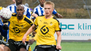 KuPS-spelaren Ilmari Niskanen har enorm potential. KuPS-spelaren Ilmari Niskanen har enorm potential.