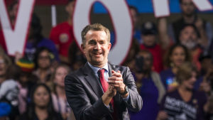 Ralph Northam under ett valmöte i Richmond den 19 oktober. Ralph Northam under ett valmöte i Richmond den 19 oktober.
