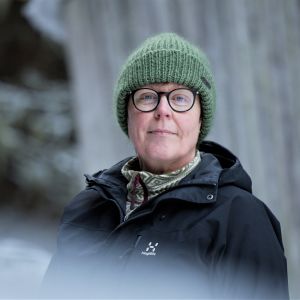 Porträttfoto av Christel Holmlund-Norrén