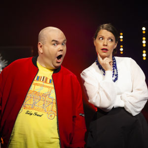 Johan Lindroos och Eva Frantz.