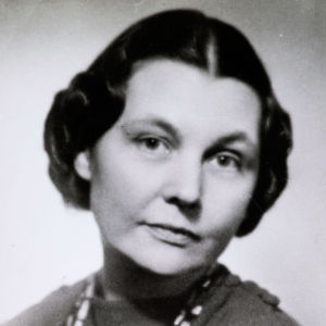 Kirsti Gallen-Kallela kuvattuna 1942
