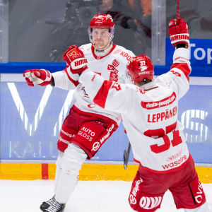 Jens Lööke sänkte Lukko på egen hand.
