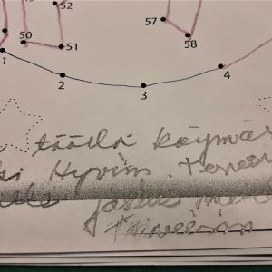 kirjoitusta tyyliin "Terveisiä kaikille"