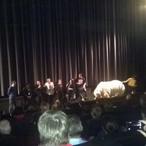 Yes-männen möter publiken efter den nyaste filmens premiär i Berlin - med bla en isbjörn som sällskap Yes-männen möter publiken efter den nyaste filmens premiär i Berlin - med bla en isbjörn som sällskap