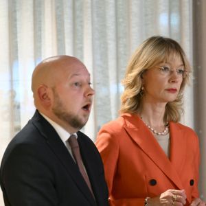 Joona Räsänen, Tytti Tuppurainen ja Antti Lindtman.