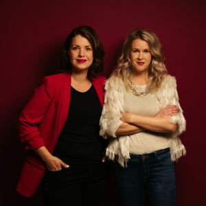 Eva Frantz och Hannah Norrena