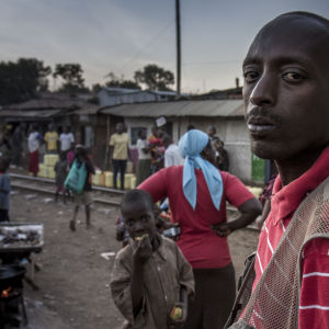 Boy Dallas Kiberan slummissa