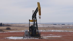 Joe Biden har lovat att inte dela ut några nya tillstånd för borrning av gas och olja på federal mark Oljeborrning i North Dakota