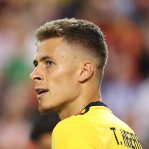 Thorgan Hazard kan komma att representera bröderna Hazard i kväll. Thorgan Hazard kan komma att representera bröderna Hazard i kväll.