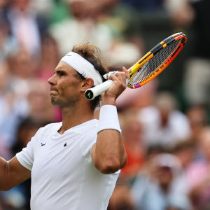 Rafael Nadal joutui äärimmäisen koville Wimbledonin puolivälierissä