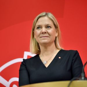 Ruotsin valtiovarainministeri Magdalena Andersson