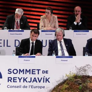 Euroopan neuvoston huippukokous Islannissa.