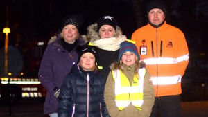 Daniela Lindgren, Solveig Holmberg, Matias Österman, Erin Stenström och Freja Signell. Solveig Holmberg, Daniela Lindström, Freja Signell och Erin Stenström.