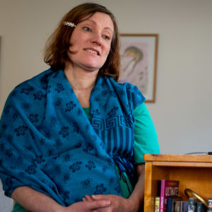 Catarina Johansson kom själv i kontakt med bioresonans när hon var sjuk i neuroborrelios. Catarina Johansson i Raseborg har arbetat på deltid med bioresonans.