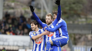 Klauss är den tredje skyttekungen på 2000-talet som når upp till tjugo mål. Klauss, HJK.