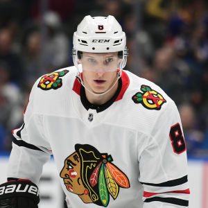 Den 25-årige tjeckiske anfallaren Dominik Kubalik var poängligatrea i Chicago under sin första NHL-säsong. Den 25-årige tjeckiske anfallaren Dominik Kubalik var poängligatrea i Chicago under sin första NHL-säsong.