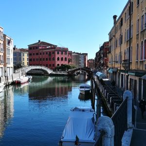Tyhjä kanava Venetsiassa