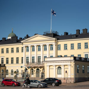 Presidentslottet i Helsingfors.