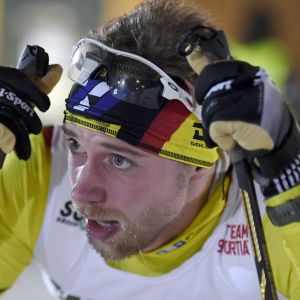 Joni Mäki hiihti voittoon Vantaalla.