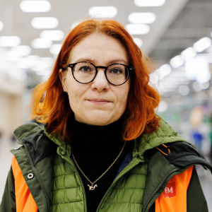 Palvelualojen ammattiliiton PAMin puheenjohtaja Annika Rönni-Sällinen.