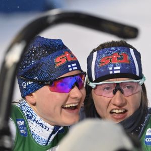 Johanna Matintalo och Katri Lylynperä.