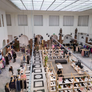 Kauppakeskus Galleria Esplanadin vaateliike ja muotiketju "& Other Stories", Helsinki, 11.3.2018.