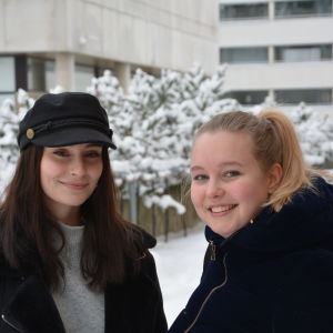 Profilbild på Sara Grandén och Ida Helle. 