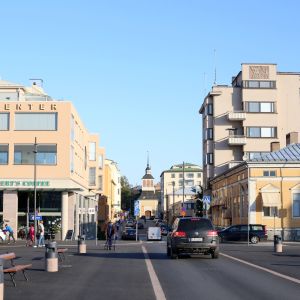 Jakobstad har en tradition av både reggae och hårdrock.. Storgatan Jakobstad
