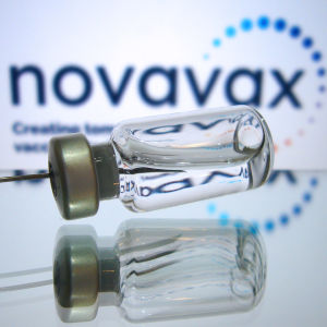 Illustrationsbild på Novavax vaccin.