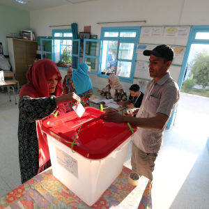 Folkomröstning i Tunisien.