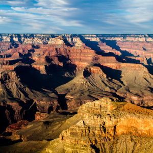 Grand Canyon i solnedgång