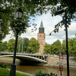 Turun tuomiokirkko ja Aurajoki