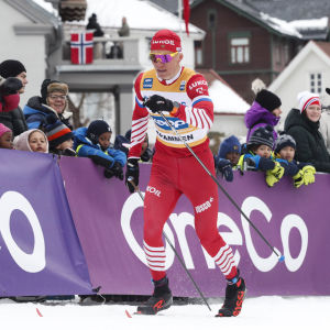Aleksandr Bolsjunov hade åkt klart innan finalpasset på allvar kommit igång. Aleksandr Bolsjunov hade åkt klart innan finalpasset på allvar kommit igång.