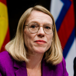 Norjan ulkoministeri Anniken Huitfeldt.