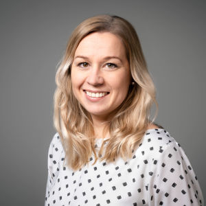 Bild på Svenska Yles innehållschef Anna Forth.