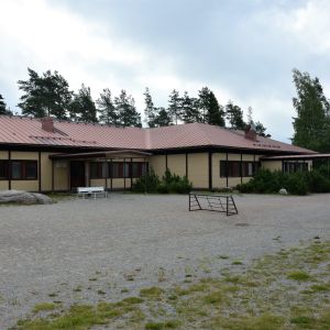 Lappvik skola och Lappohjan koulu i Hangö.