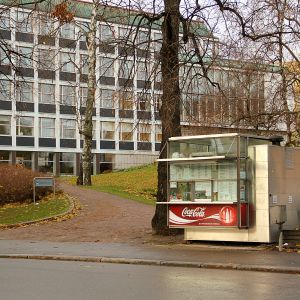Grillkiosk i Främre Tölö.
