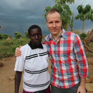 Mikko Kekäläinen ja entinen lapsisotilas Leah