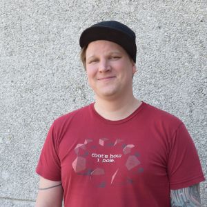 Bild på datasäkerhetsexperten Benjamin Särkkä. 