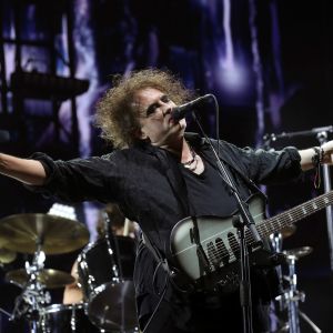 Robert Smith live i Spanien, 2019.