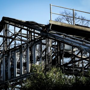 Brand i aphus i Krefeld, Tyskland