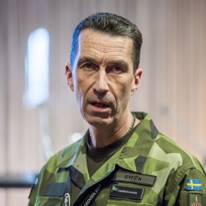 Ruotsin puolustusvoimain komentaja Micael Bydén
