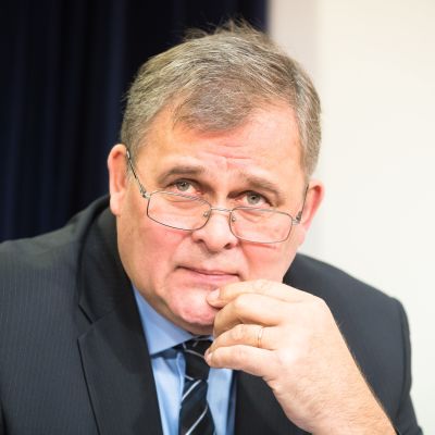 Raivo Aeg uttalade sig om en eventuell Estonia-utredning den 21 november 2019.