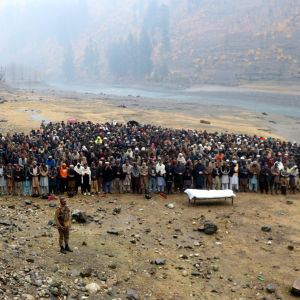 Begravning i Kashmir