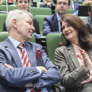  Pekka Haavisto ja Ann Linde.
