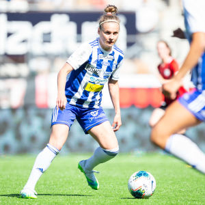 HJK:s Essi Sainio i matchen mot PK-35 Helsingfors. HJK:s Essi Sainio i matchen mot PK-35 Helsingfors.