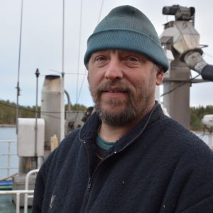 Mikael Brunström, fiskare.